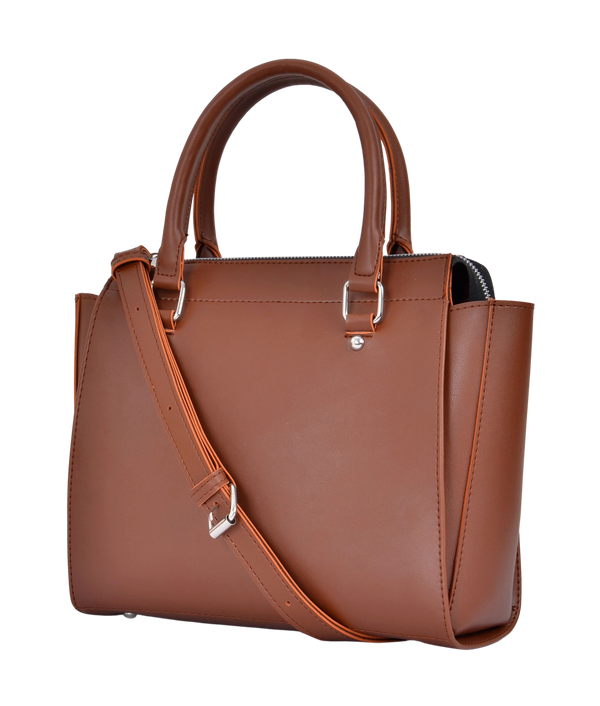 Glam Horse Brown Classic Top-Handle Bag